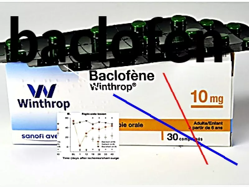 Acheter baclofen en ligne